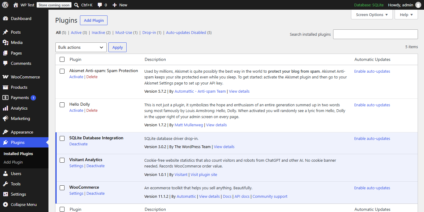 Activate Visitant Analytics